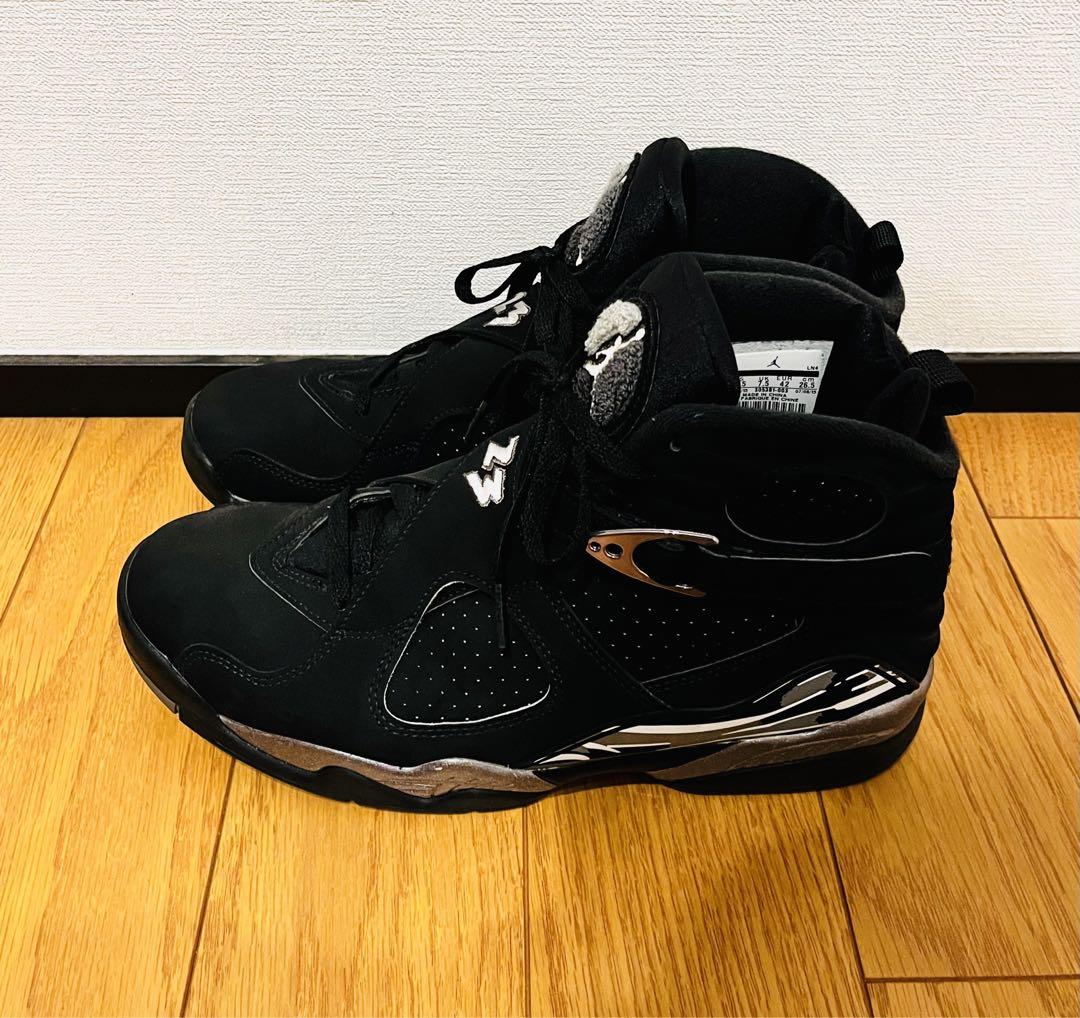 NIKE AIR JORDAN 8 RETRO CHROME