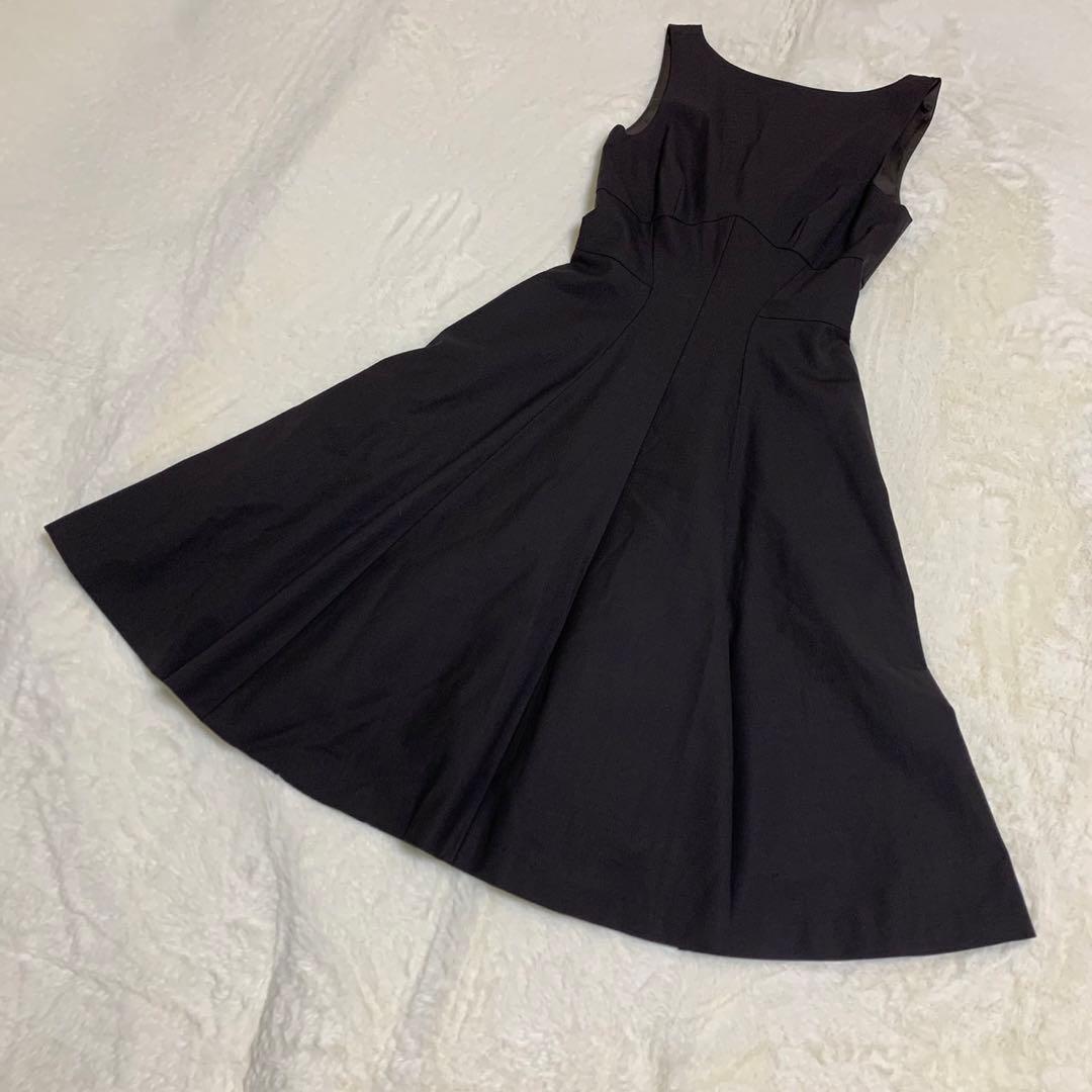 人気正規品 Theory セオリー 美品 ノースリーブ フレア ワンピース