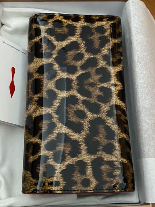 新品高品質 Christian ヒョウ柄 長財布 2MGow-m66397466074 Louboutin クリスチャンルブダン 新作再入荷