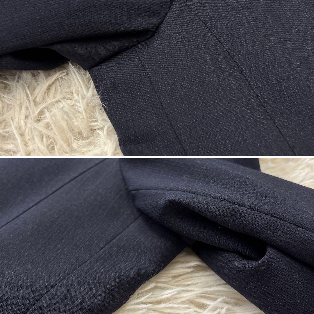 極美品【パーソンズフォーメン】洋服の青山　4点セット　濃紺　ネクタイ付　YA5