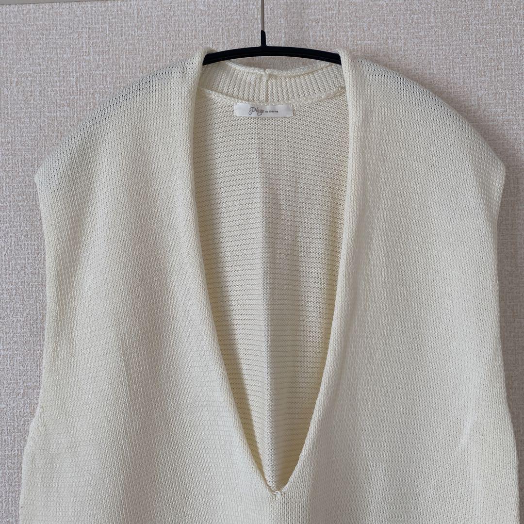 プラージュ　OLIVETTE ニットベスト plage（プラージュ）の「《WEB限定追加》OLIVETTE ニットベスト2