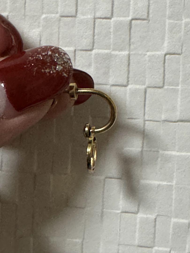 LOUIS VUITTON ピアス 片耳 フラワー