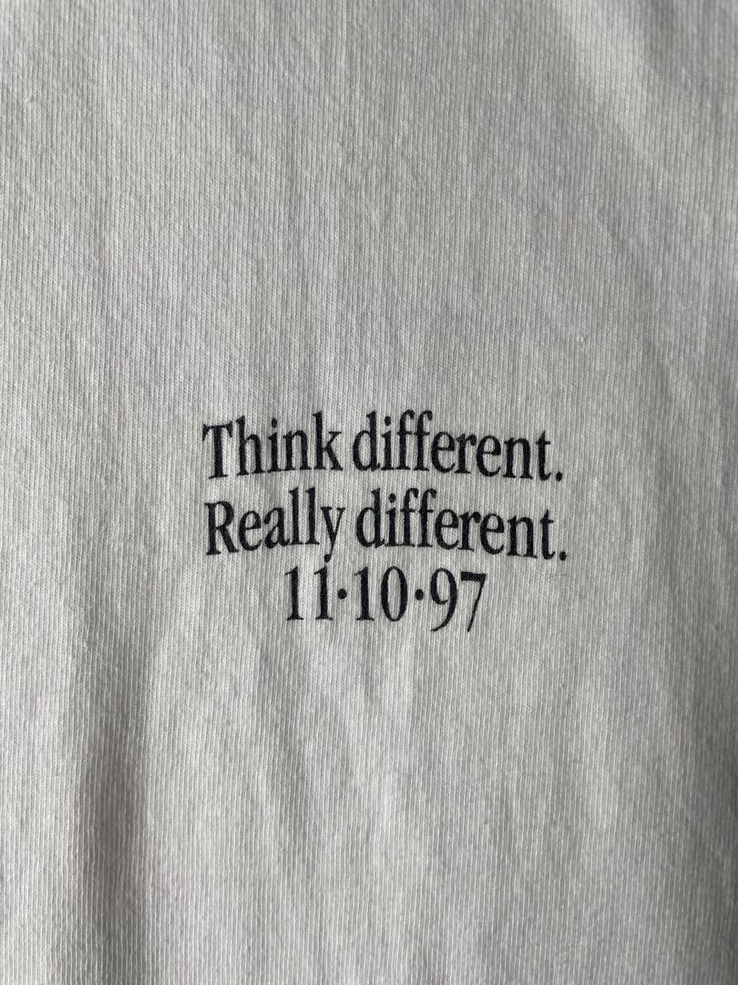 90s メキシコ製ヴィンテージ　Apple アップル　企業ロゴ　プリントTシャツ