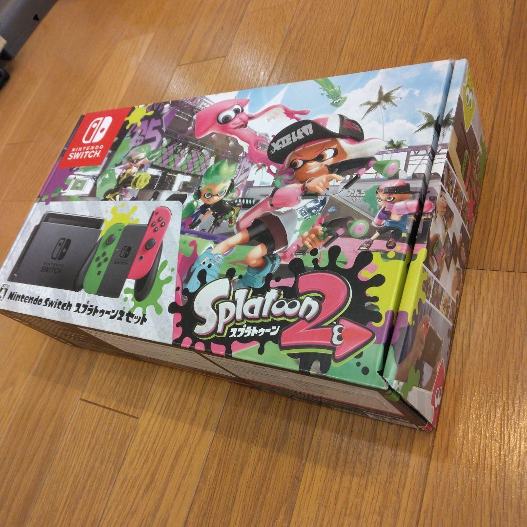 本物 Splatoon Switch Nintendo 2 メルカリ - カード無し 他 本体 箱 Nintendo Switch