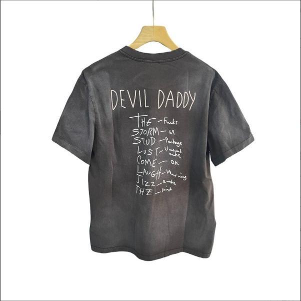 関税送料込【Saint Mxxxxxx】Devil Daddy T-shirt SAINT Mxxxxxx セントマイケル Devil Daddy Tee - メルカリ