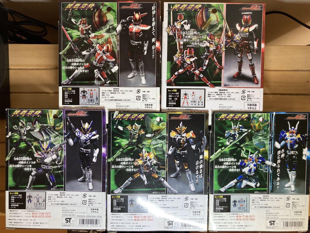 装着変身 仮面ライダー電王　5体セット