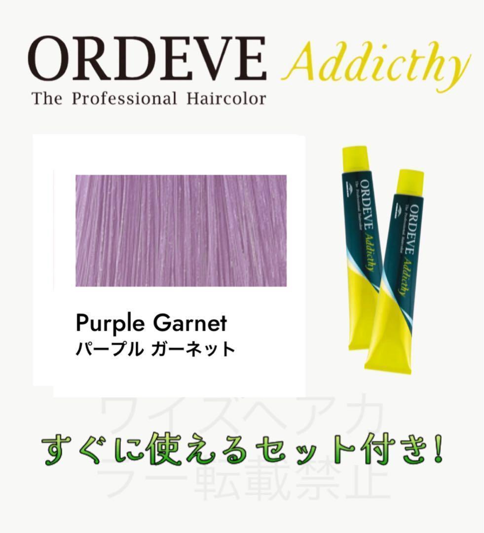 アディクシー パープルガーネット13 ヘアカラー ヘアカラー剤 ロング用 セット