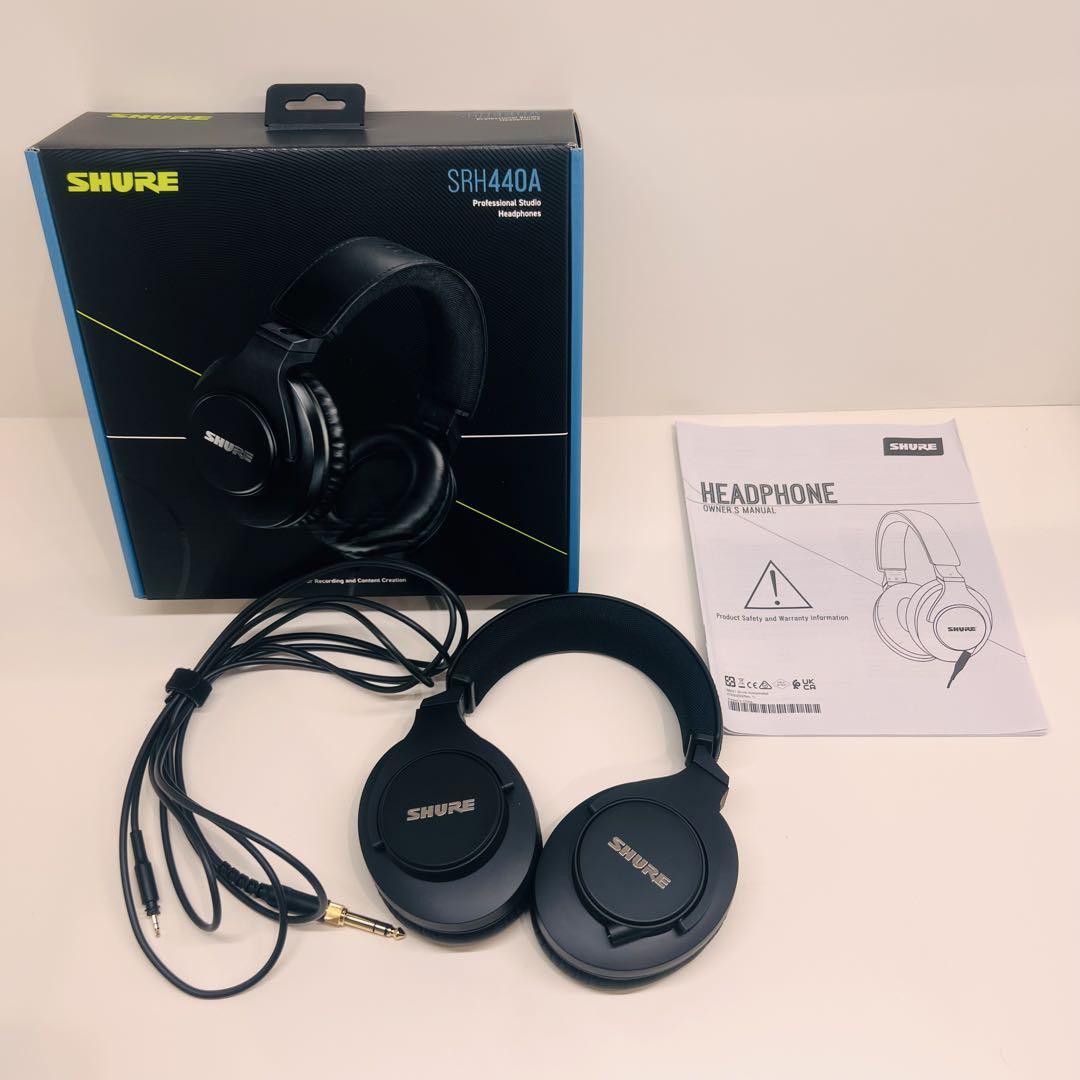 ★美品★ SHURE シュア SRH440A ヘッドフォン