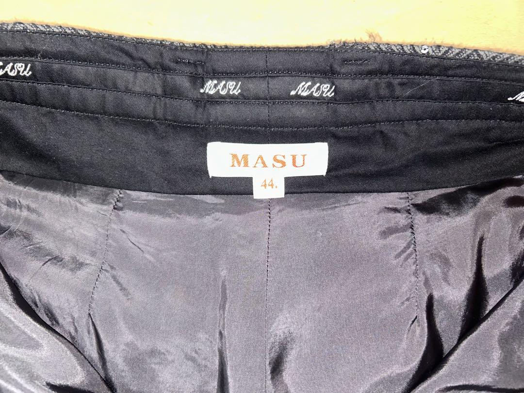 MASU スパンコール　フレアパンツ