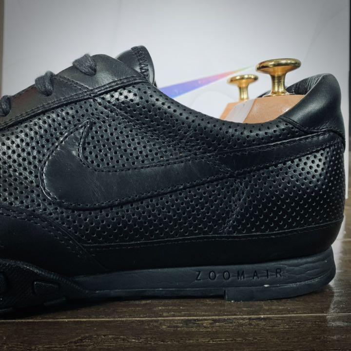 得価人気SALE 超レア レザー ブラック ワッフル レーサー XYFbC-m66403662366 NIKE 海外限定 レアモデル HOT人気セール