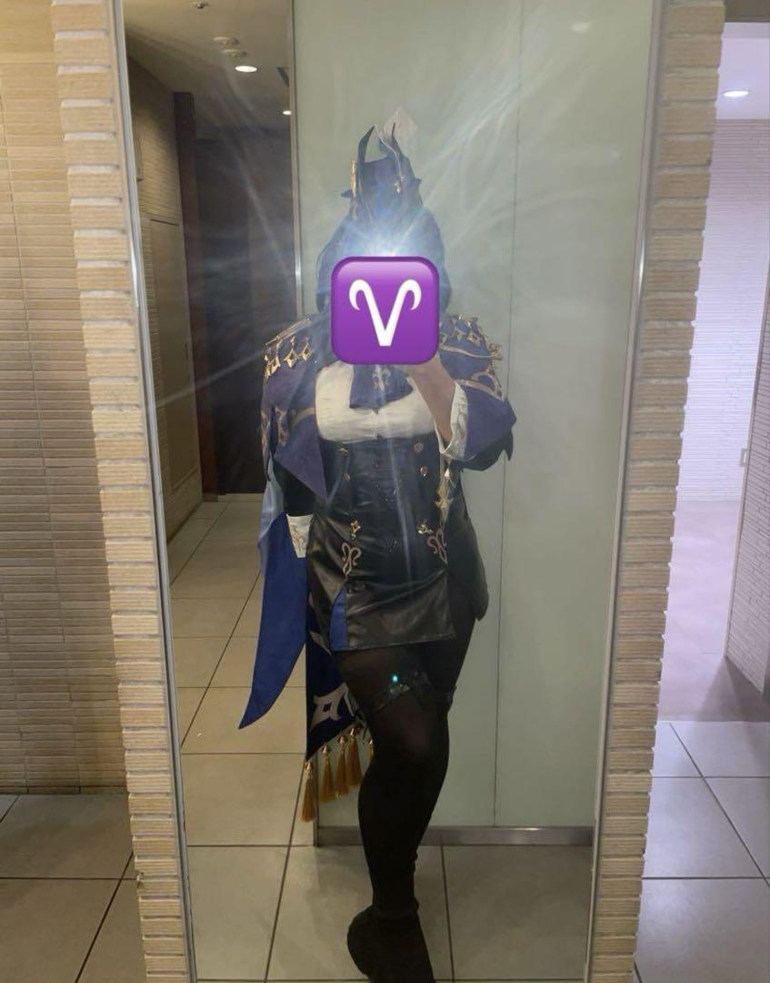 クロリンデ コスプレ 衣装+ウィッグ 原神