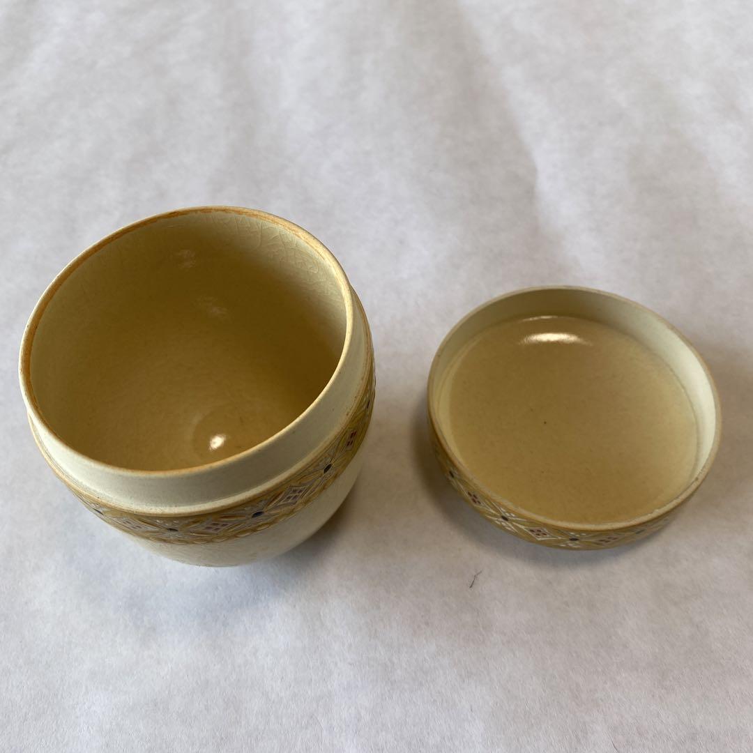 激安正規  薩摩焼茶器 棗 工芸品 工芸品