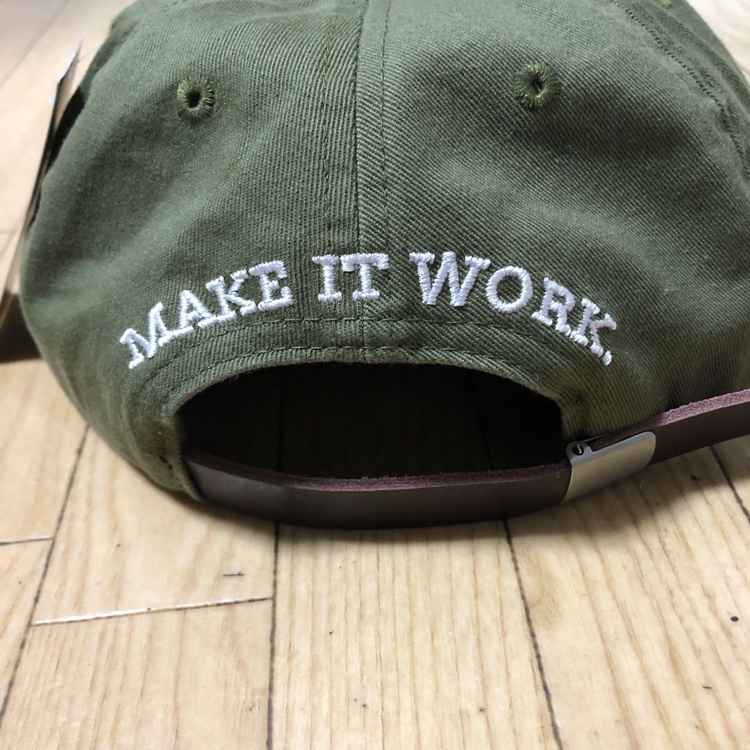 新品タグ付❗️Extnded Family EF ロゴ刺繍 キャップ カーキ