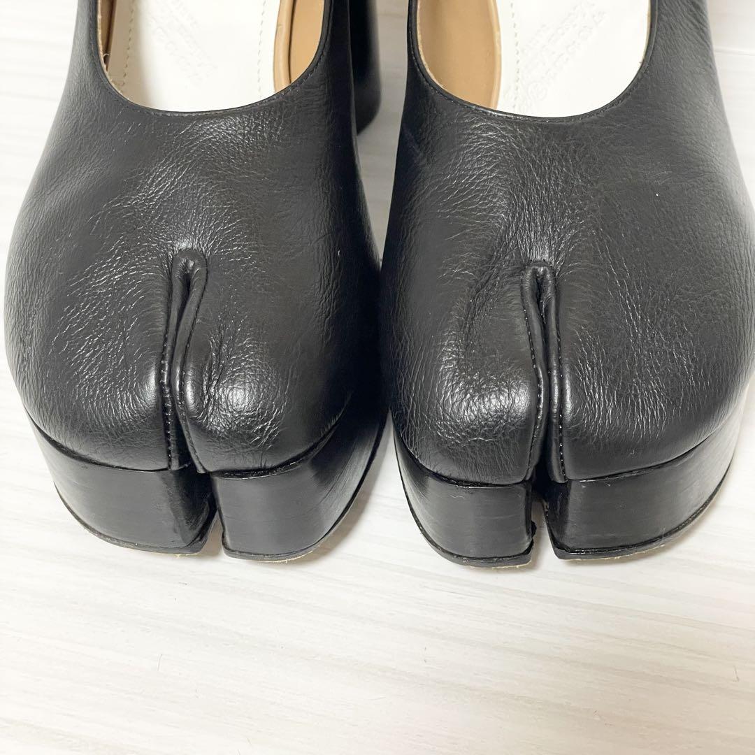 【美品】margiela エナメルブラック　パンプス Martin Margiela マルタン マルジェラ パンプス エナメル - メルカリ