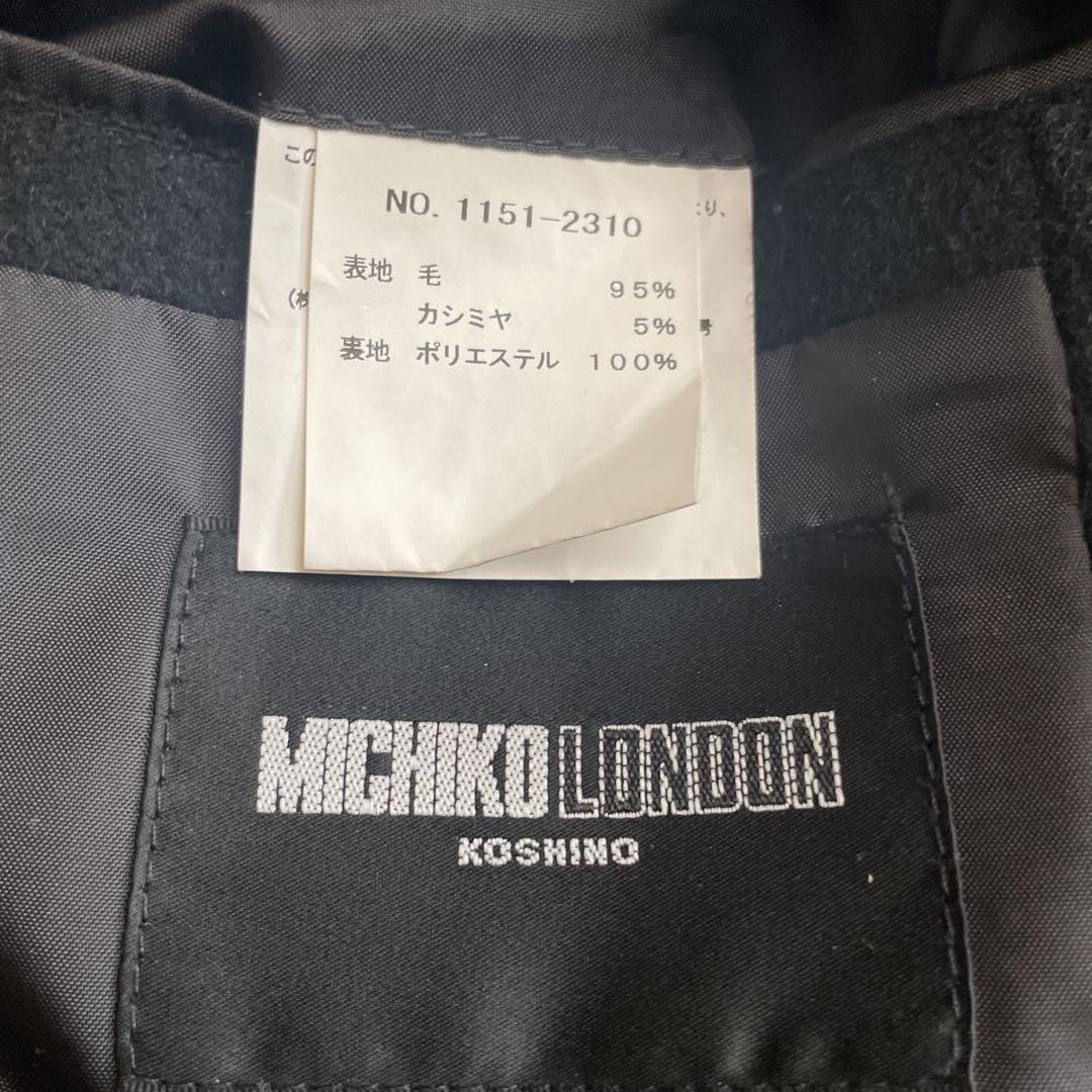 黒 ステンカラーコート　6L