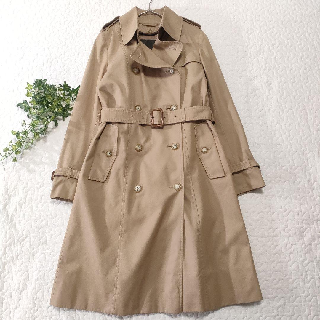 美品✨マッキントッシュ　ウールライナー付きトレンチコート　ベージュ　チェック
