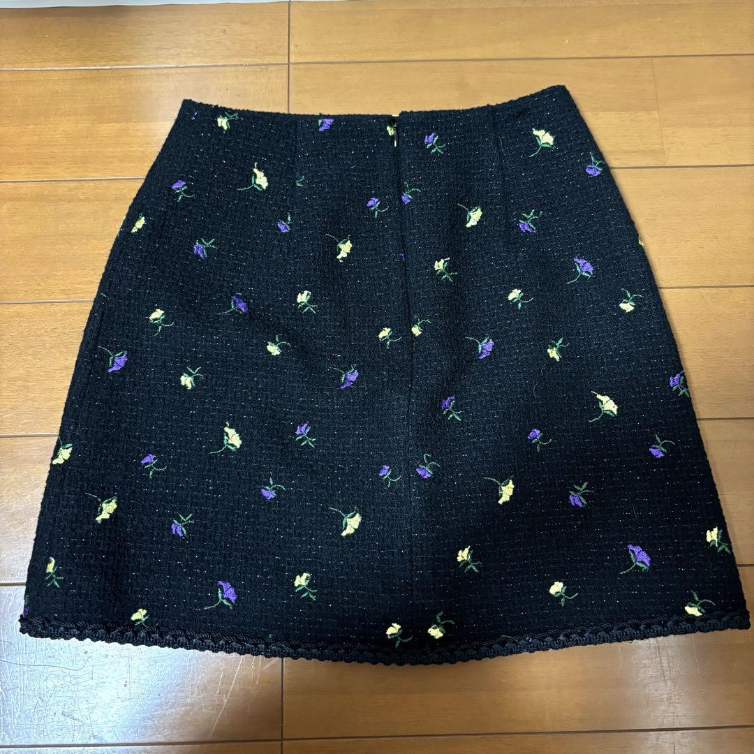 【新品未使用】JOIEVE  kirakira tweed スカート36