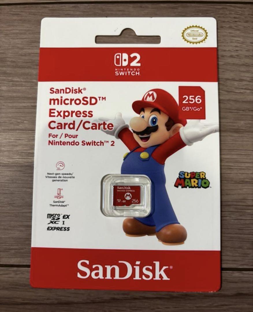 Switch2 SDカード microSD Express Card 256GB