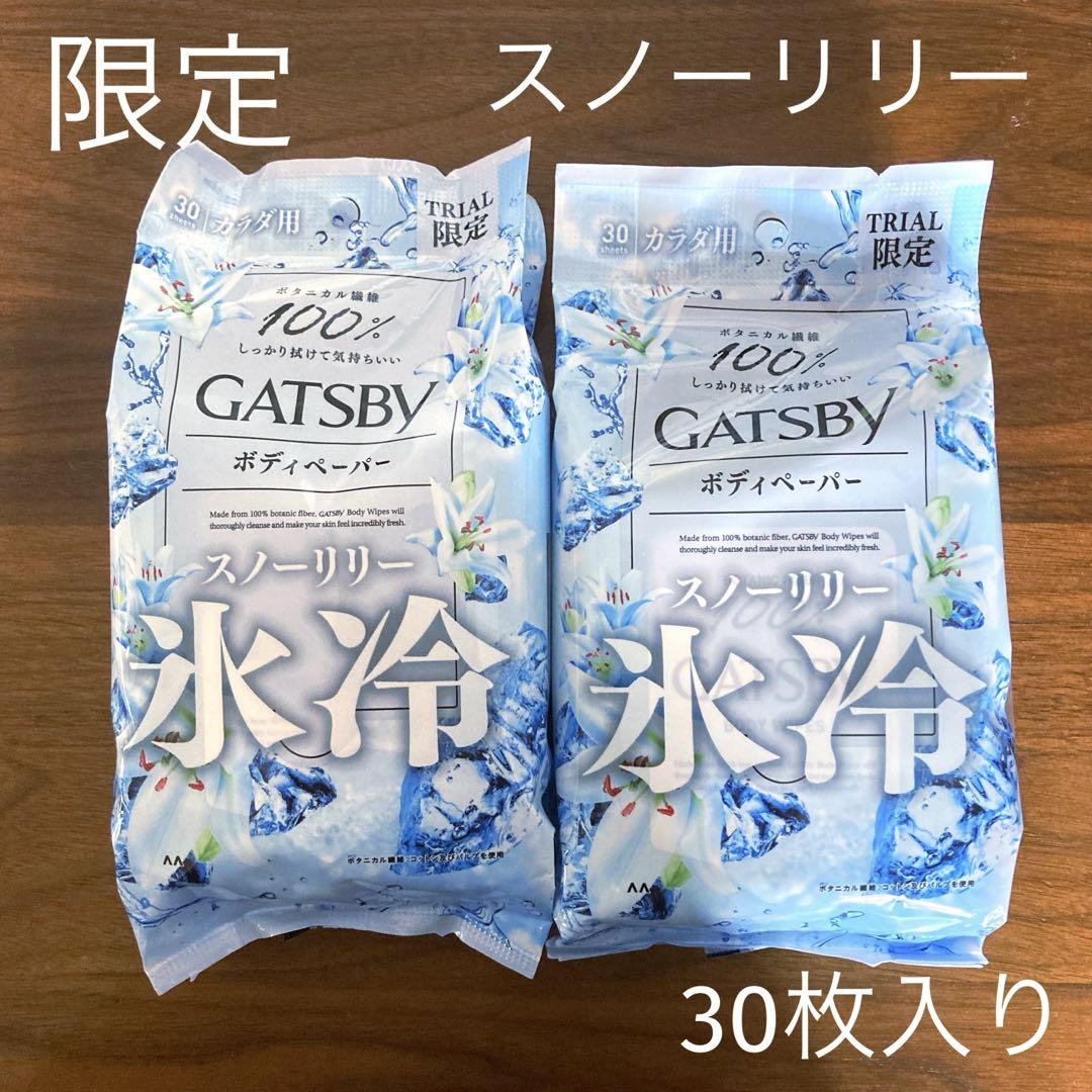 [限定]ギャツビー アイスボディペーパースノーリリーの香り 氷冷