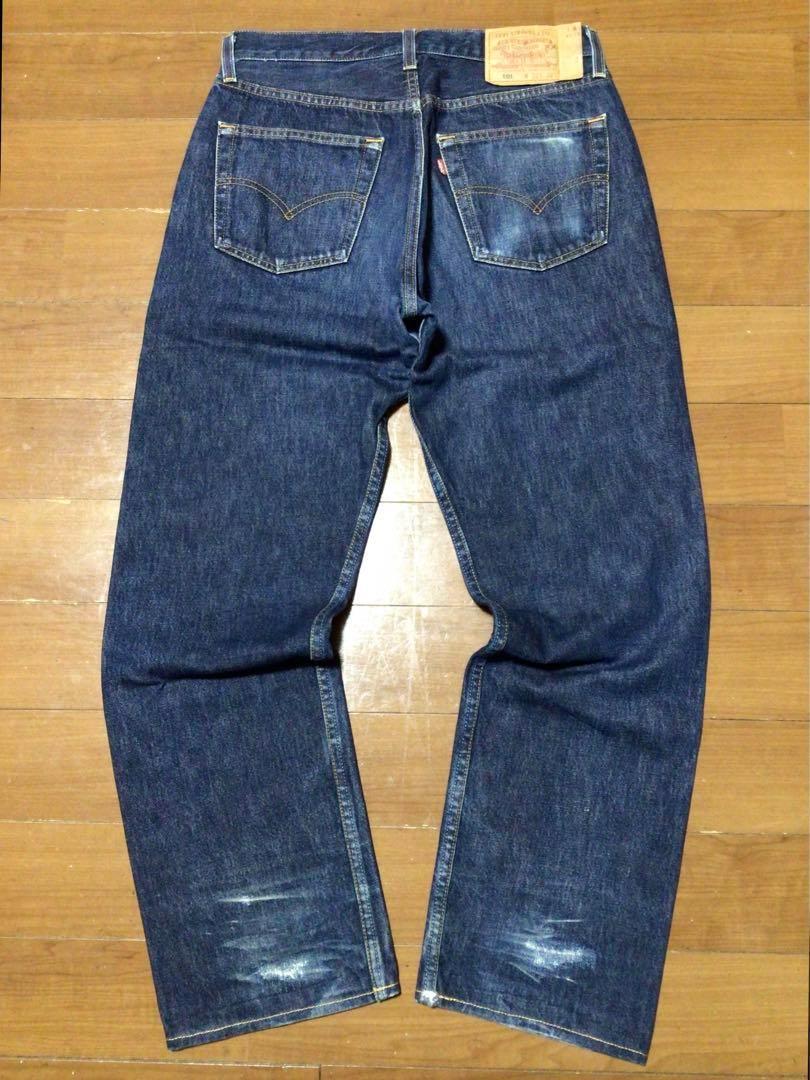 ★99年USA製リーバイス501 W32 股下76cm 濃紺 デニム