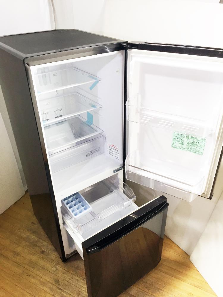 30日迄！送料無料★三菱 146L 冷蔵庫【MR-P15C-B】