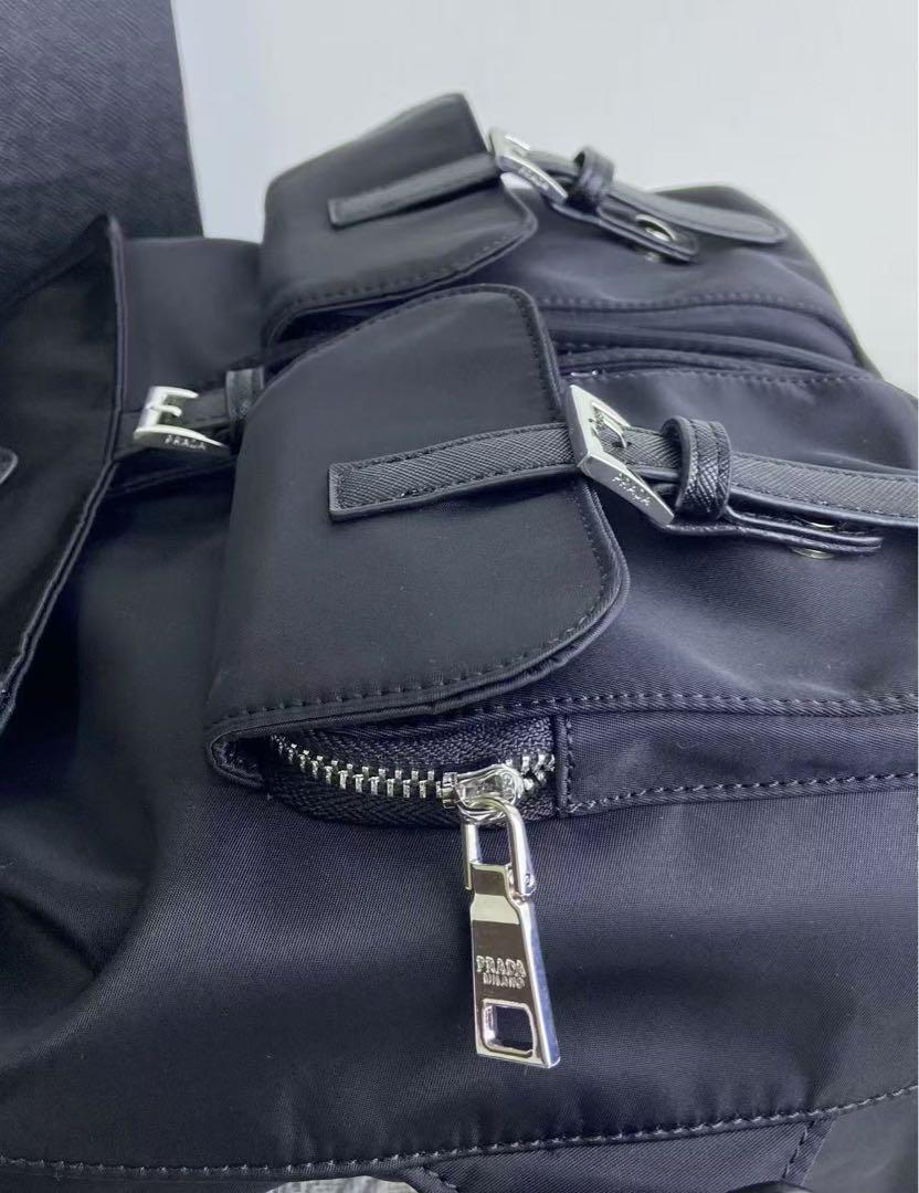 極美品】 PRADA リュック ナイロン ブラック 黒 バックパック