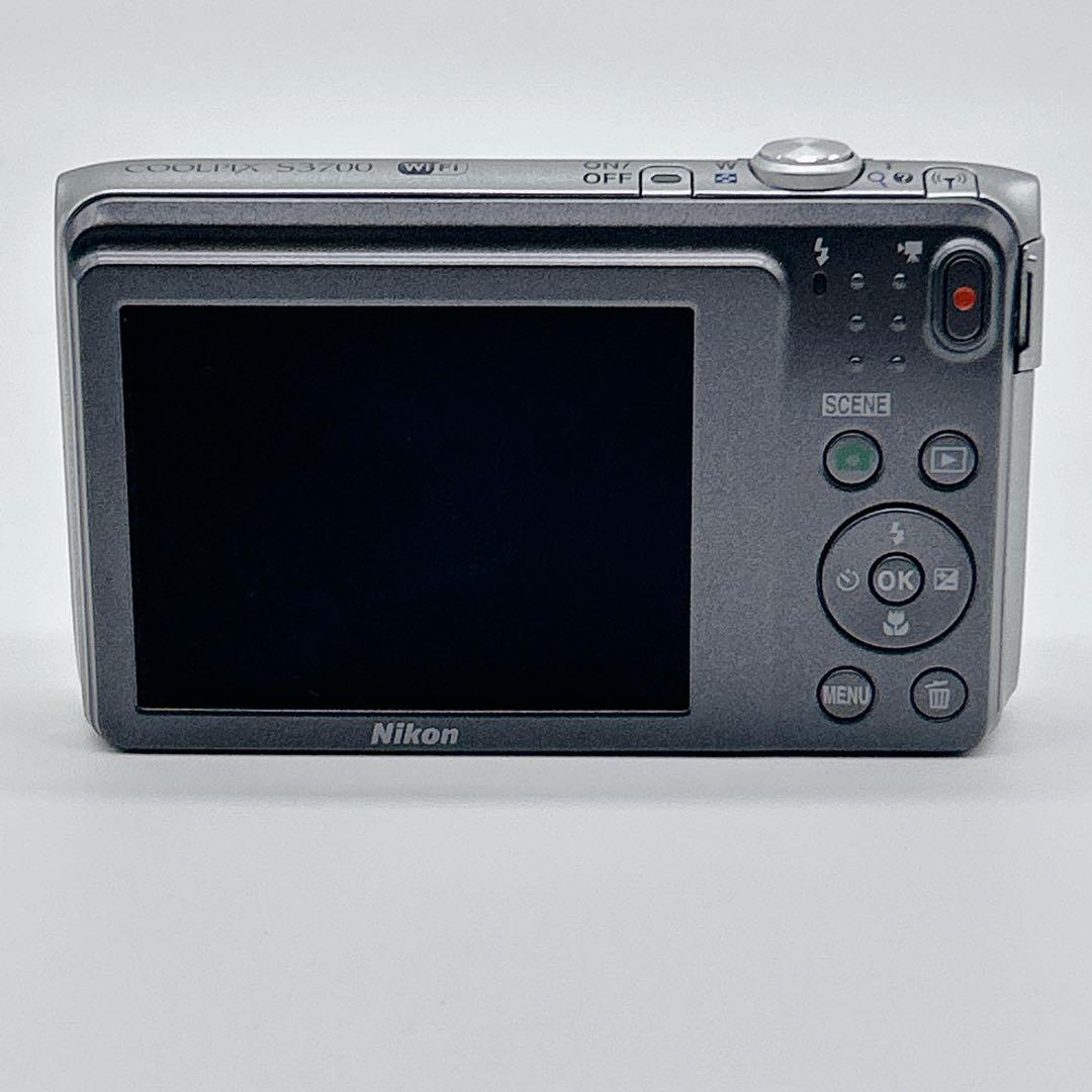 【美品】Nikon COOLPIX S3700 動作確認済み Wi-Fi機能