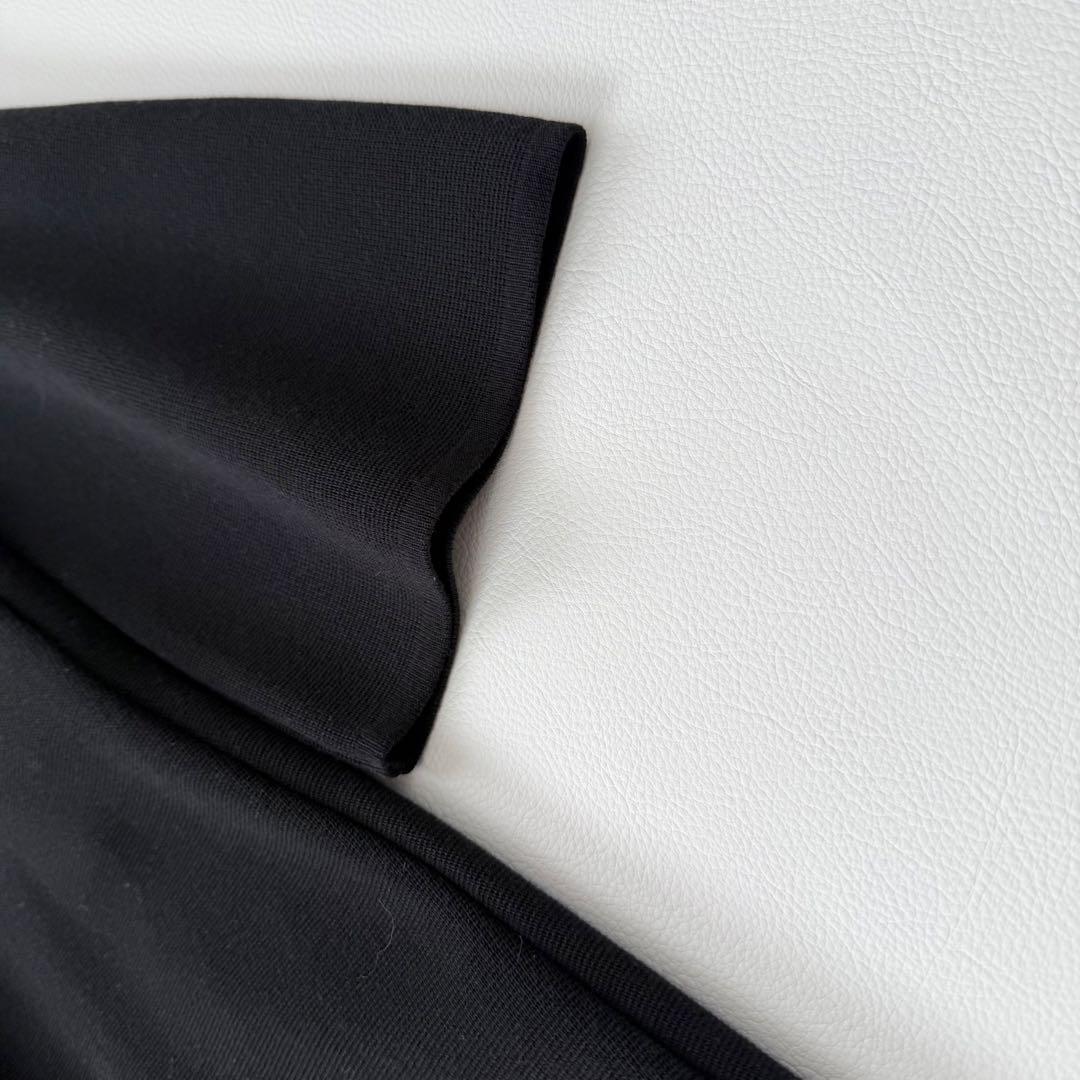 希少✨フォクシー✨ニットドレス フレグランス ワンピース　バックリボン　黒　38