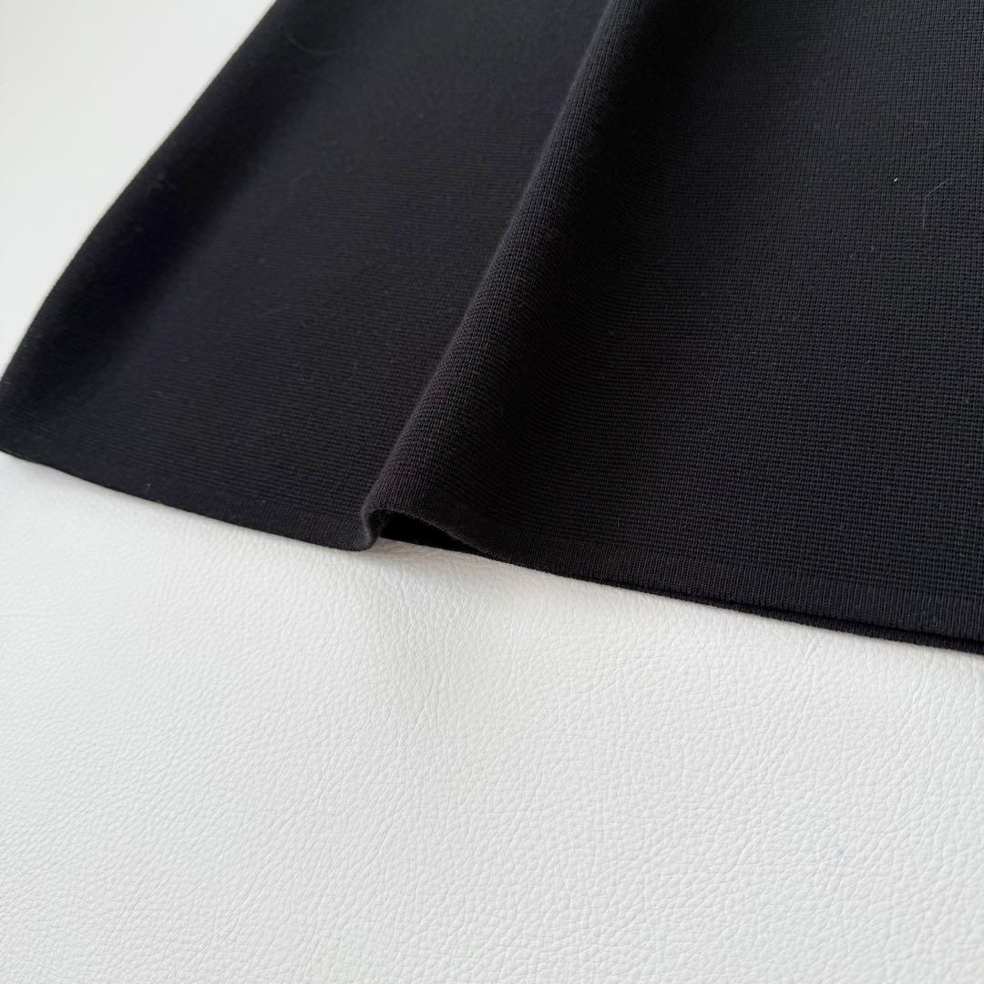 希少✨フォクシー✨ニットドレス フレグランス ワンピース　バックリボン　黒　38