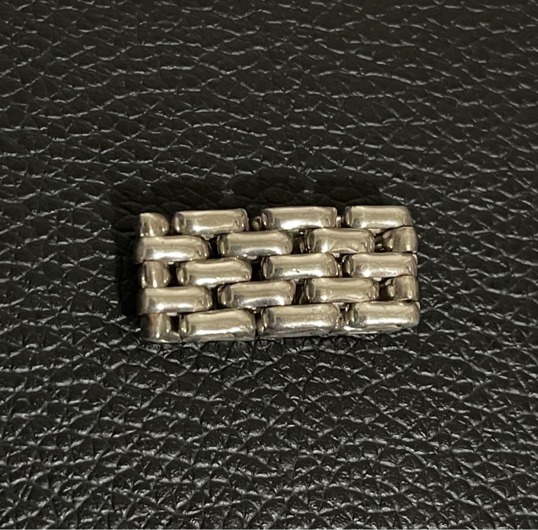 希少　LAVER 5 LINK RING ラバー シルバー 925製