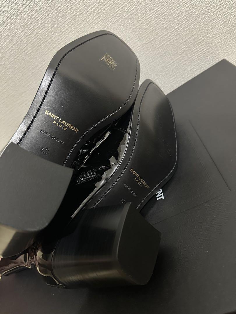 SAINT LAURENT Beau ブーツ　43サイズ　メンズ　ブラック SAINT LAURENT Beau ブーツ 43サイズ メンズ ブラック - メルカリ