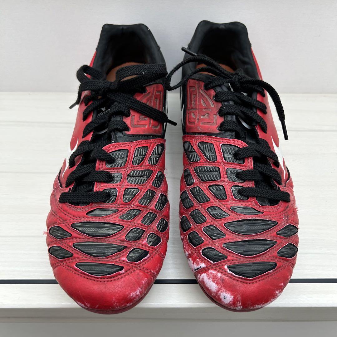 ミズノ】イグニタス 赤 サッカースパイク12KP-25401 27センチ