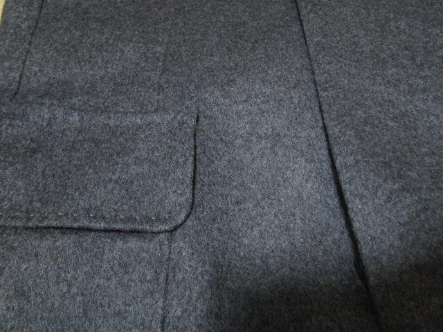 日本製安い アルチザン グレー ARTISAN 9GcYE-m66415845080 カシミヤブレンド ウールコート 国産新品