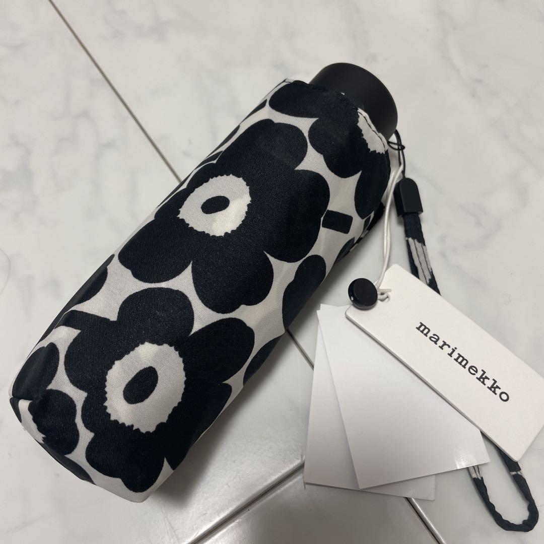 【新品未使用】Marimekko マリメッコ 折りたたみ傘 雨傘