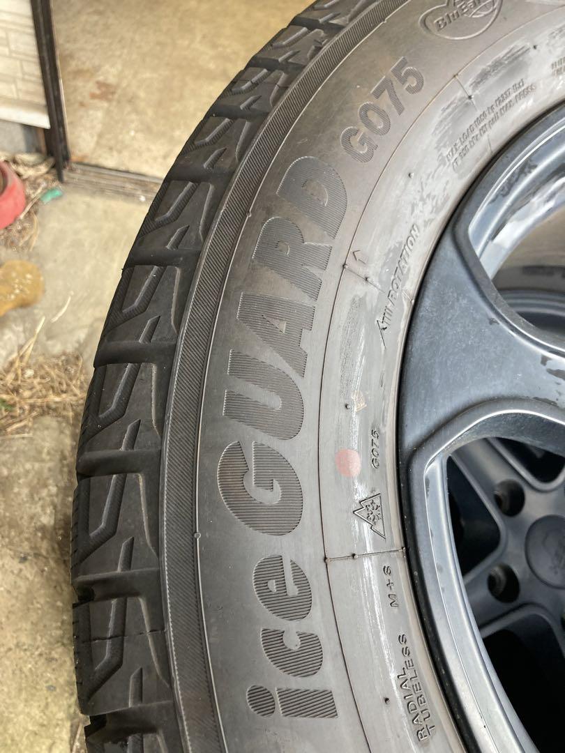 YOKOHAMA G075 265/60R18 アルミホイール付 4本セット