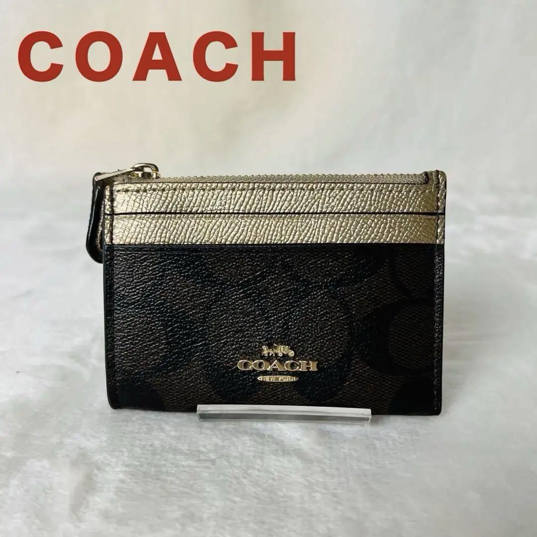 【王道】ＣＯＡＣＨ　コーチ　レザー　パスケース　定期入れ　カードケース
