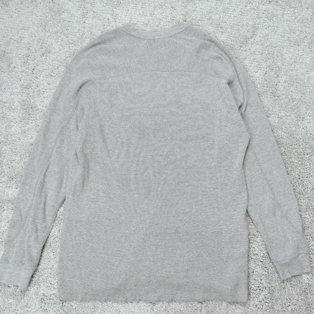 25SS 美品 XL ヒステリックグラマー ヘンリーネック ワッフルロンT 25SS 美品 XL ヒステリックグラマー ヘンリーネック ワッフル