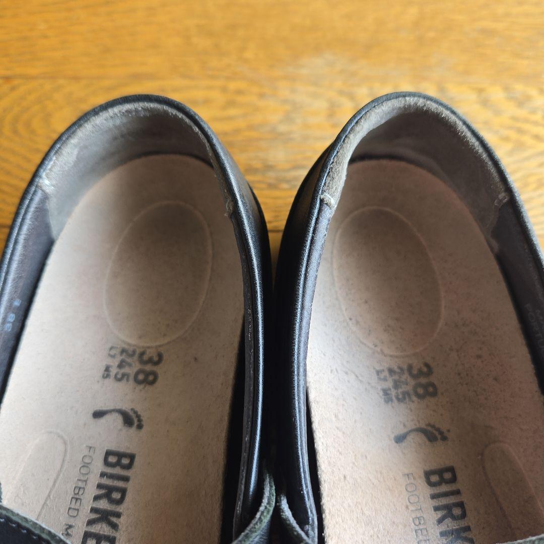 BIRKENSTOCK② リズモア サイズ38(24.5)　 ブラック　幅狭
