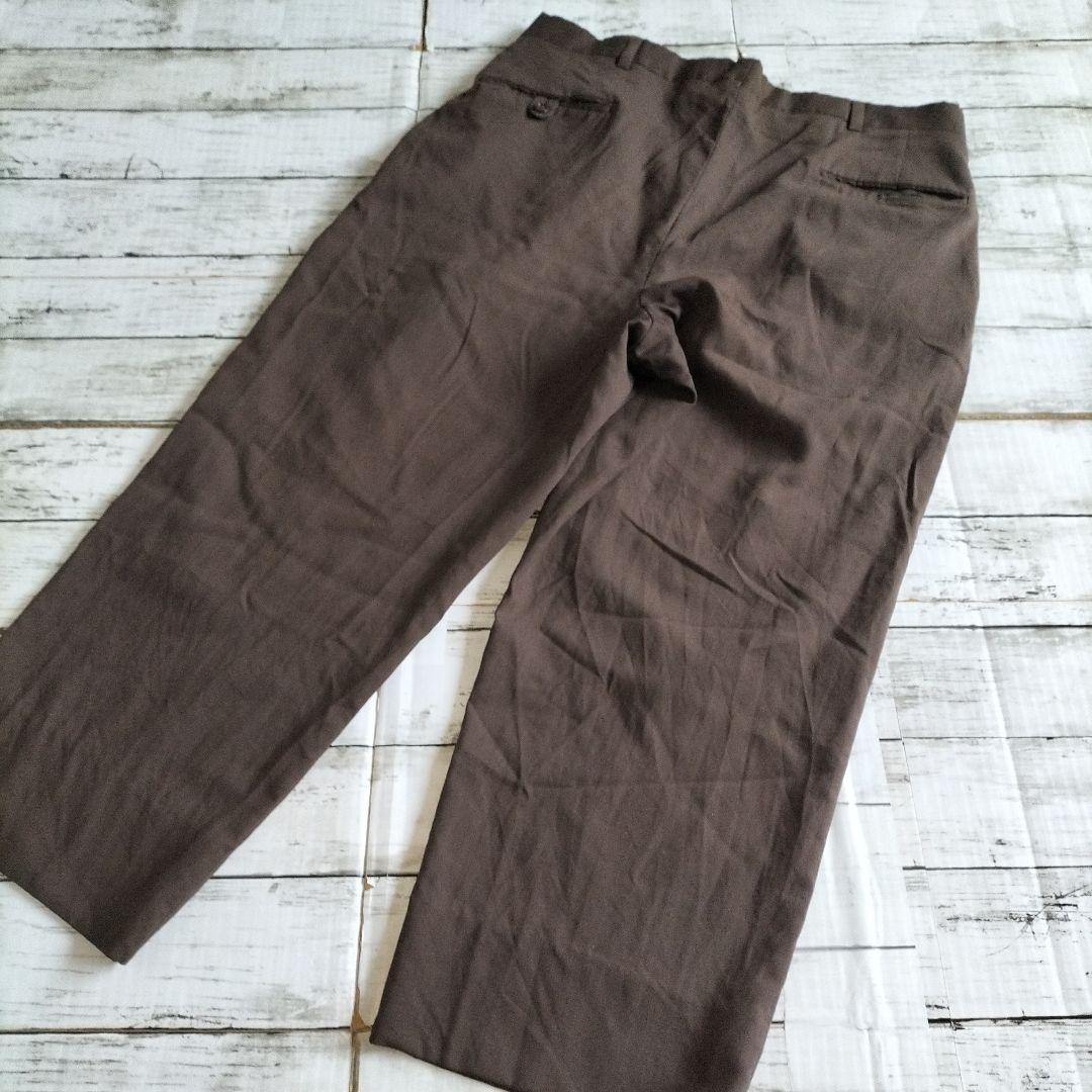 80s HART SCHAFFNER&MARX 2タック スラックス タロン