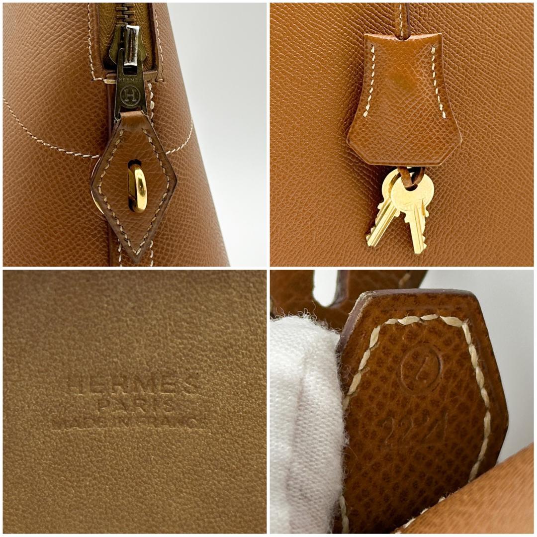 【極美品】HERMES エルメス　ボリード35 クシュベル　◯Z刻印　ゴールド 極美品】HERMES エルメス ボリード35 クシュベル ゴールド ◯Z