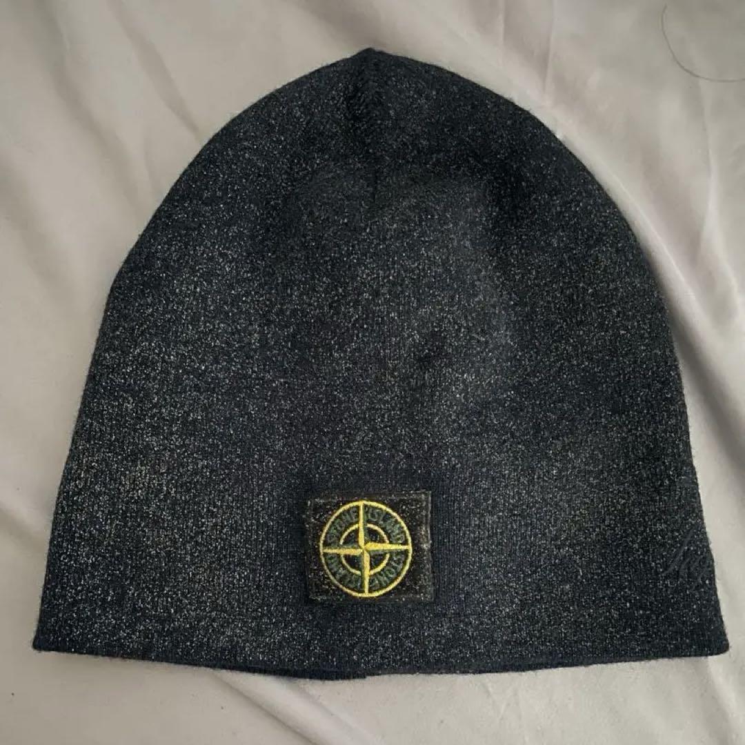 帽子 Stone Island supreme beanie navy