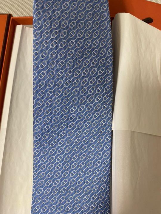 豊富な好評 美品 袋付き です jskVx-m66420646418 エルメスネクタイ 箱 低価正規品