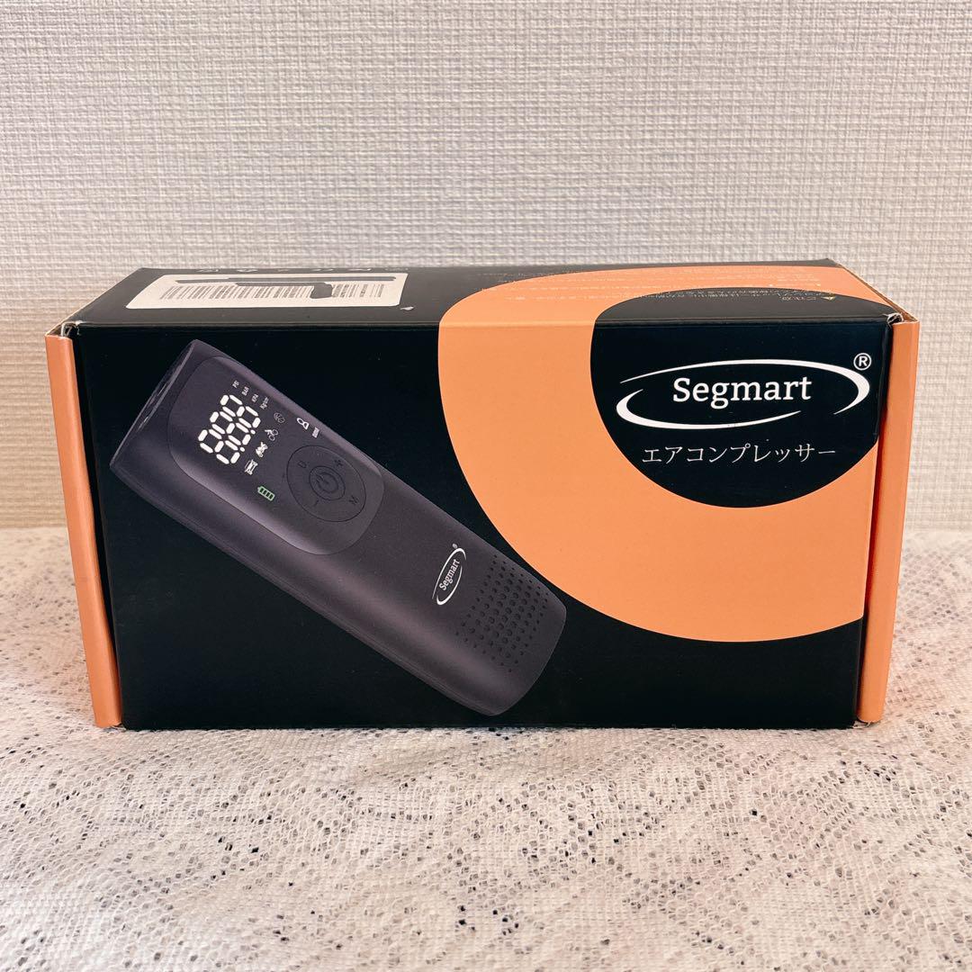 SEGMART 空気入れ 電動 自転車 電動エアーポンプ 2000*2mAh