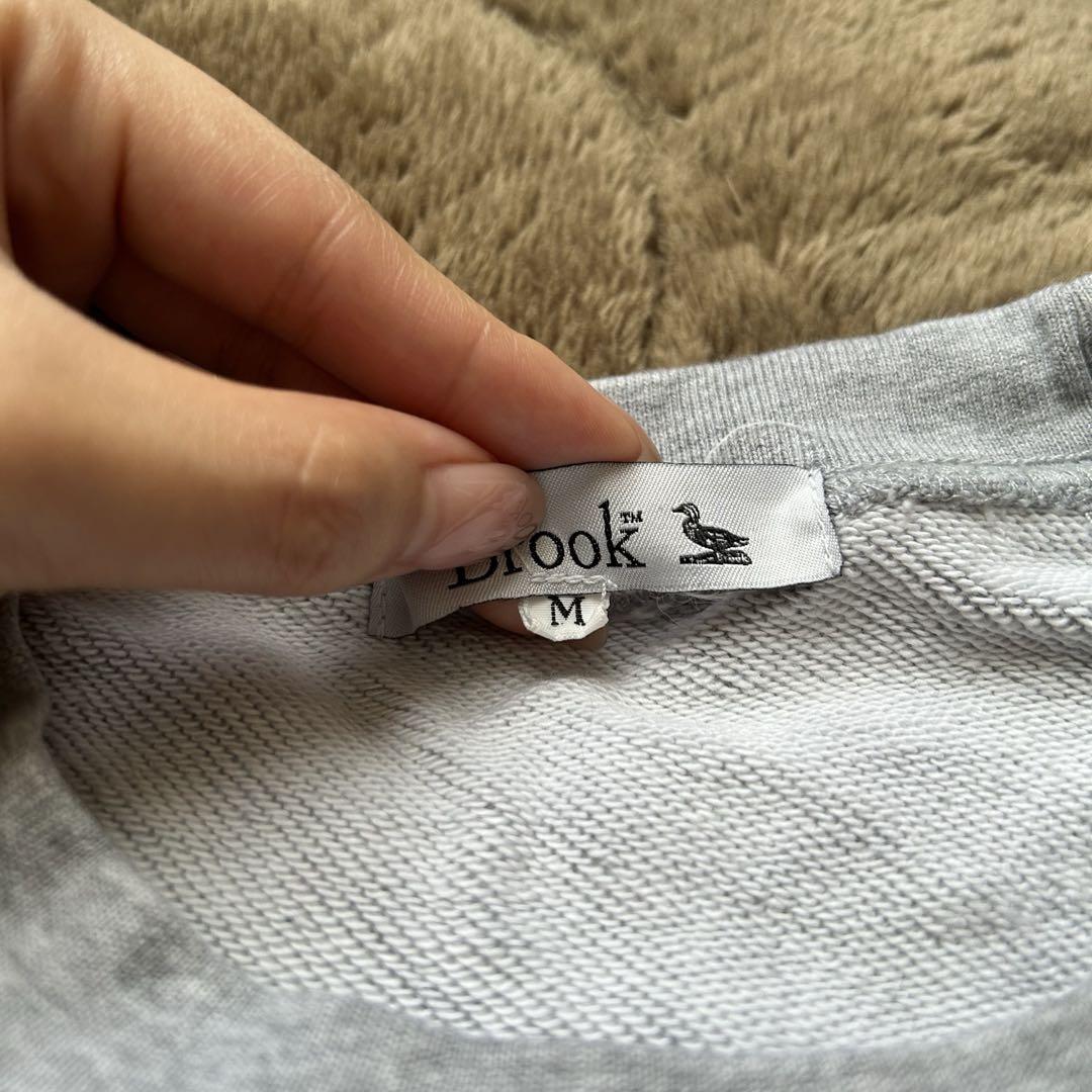 Brook スウェット グレー