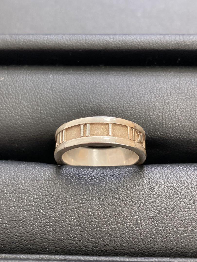 TIFFANY&Co. ティファニー　アトラスリング　指輪　シルバー