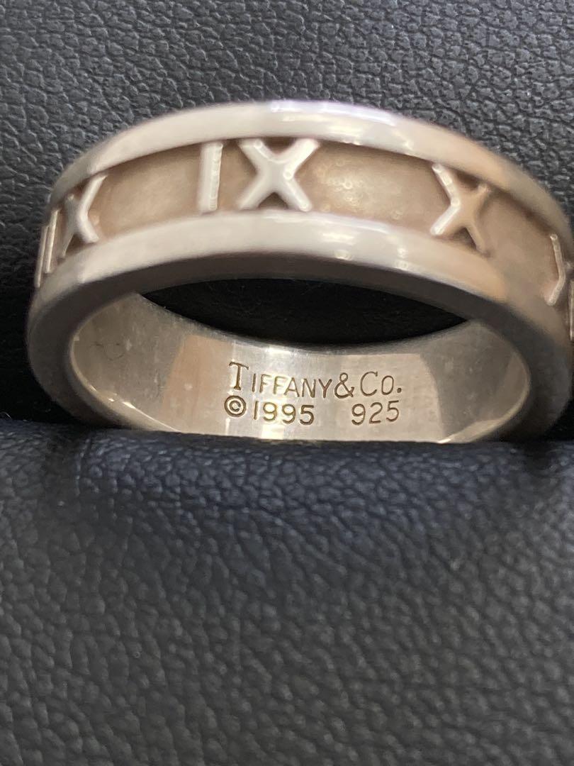 TIFFANY&Co. ティファニー　アトラスリング　指輪　シルバー