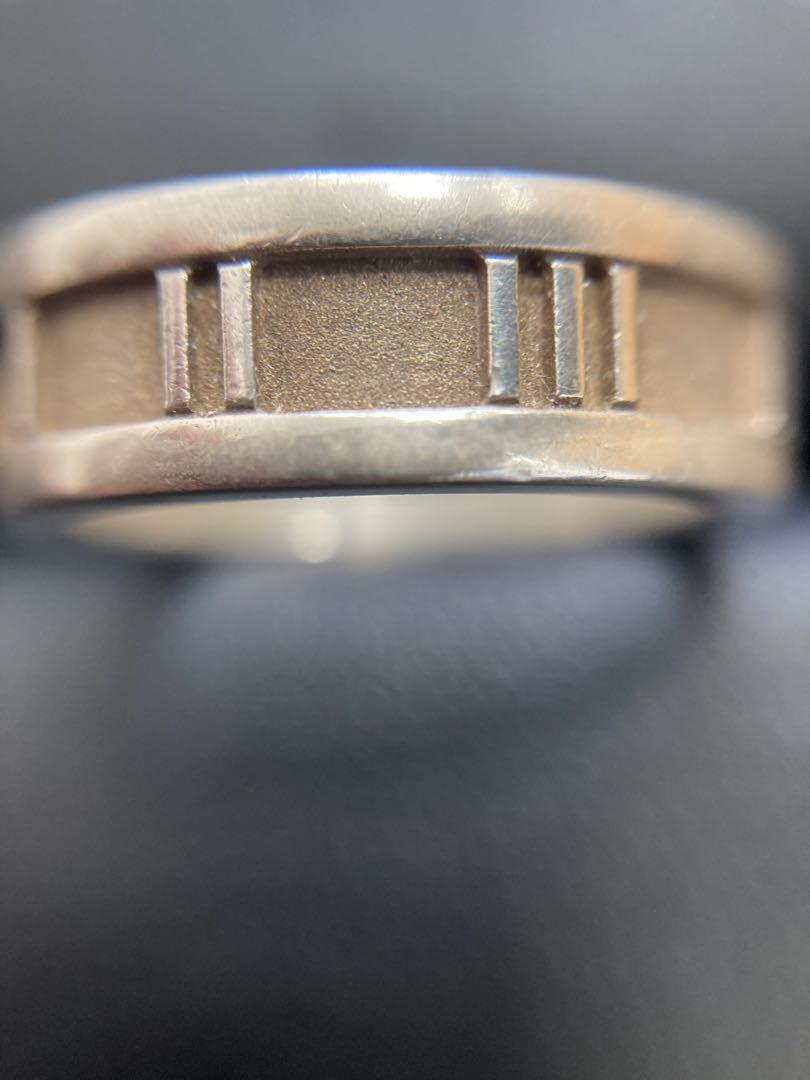 TIFFANY&Co. ティファニー　アトラスリング　指輪　シルバー