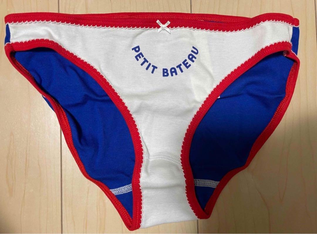 Petit Bateau プチバトー ロゴ入ショーツ2枚組x2セットバラ売可 Petit Bateau プチバトー ロゴ入ショーツ2枚組x2セットバラ売可