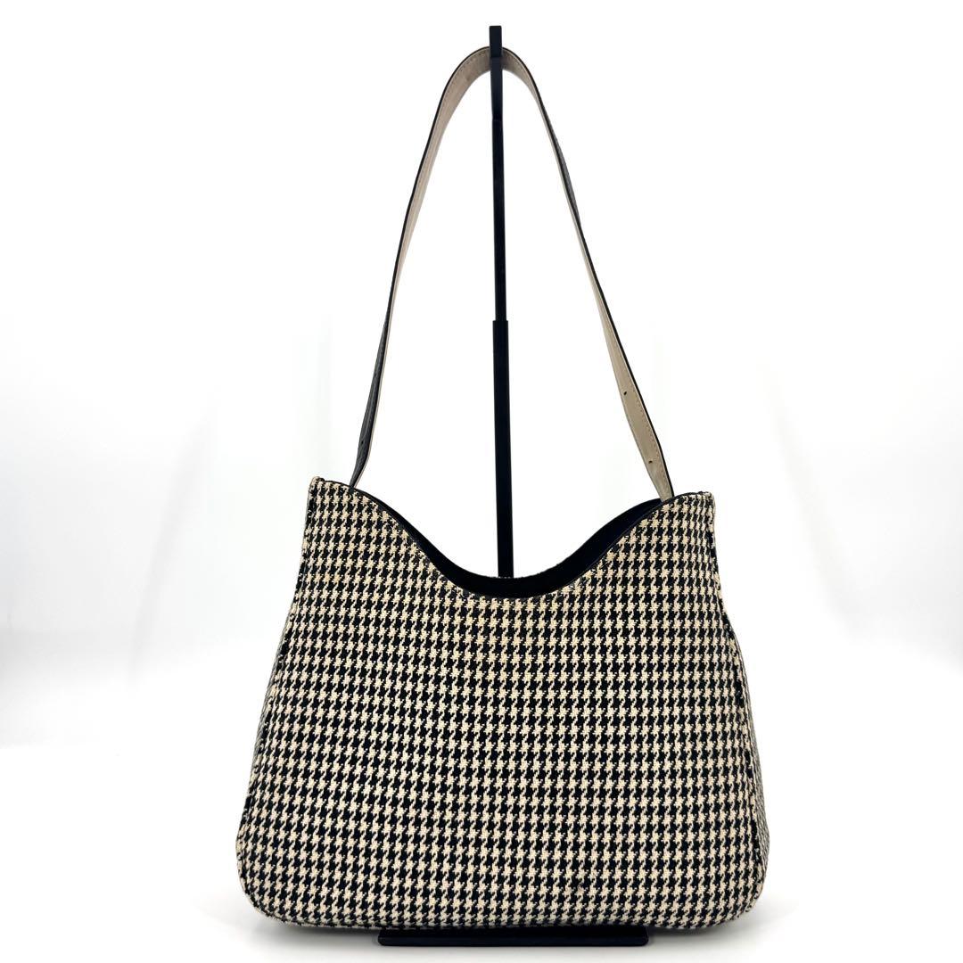 ✨極美品・極稀少✨ジバンシー ワンショルダーバッグ 千鳥格子 4Gロゴ ポーチ付