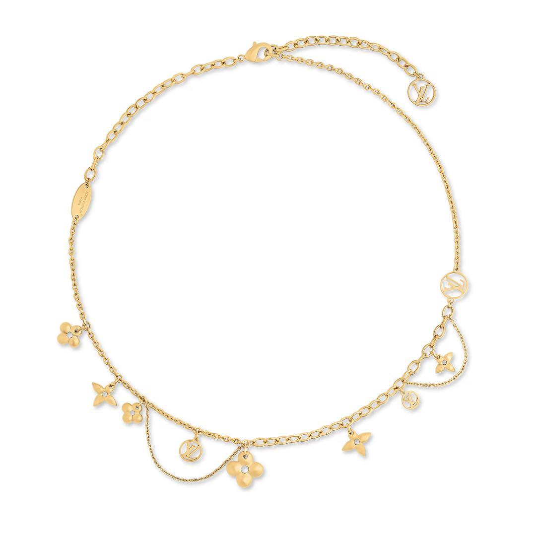 正規louis vuitton ルイヴィトン ネックレス ブルーミングLOUIS VUITTON